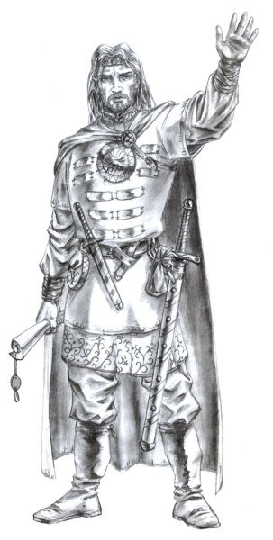 Богатырь эскиз