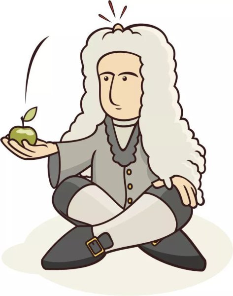Ньютон мультяшный