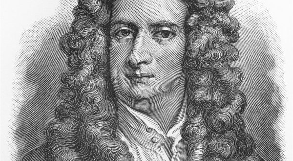 Исаак Ньютон портрет