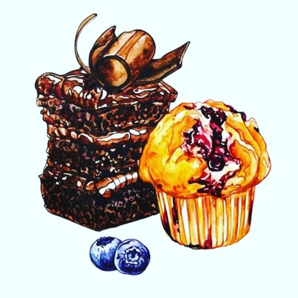 Скетчинг кондитерка