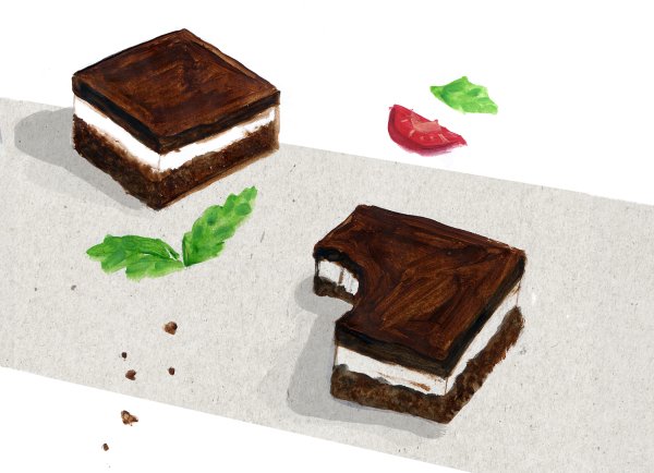 Brownie иллюстрации