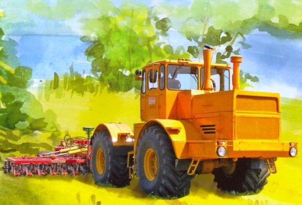 Трактор к-700 вектор