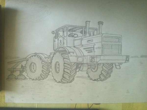 Трактор Кировец и т 150 раскраски