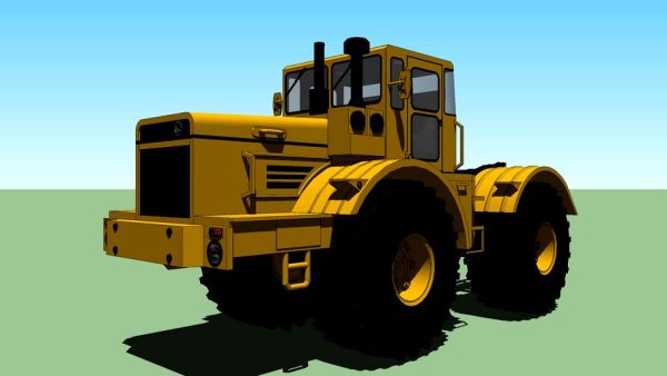 3d модель Кировец 744р4