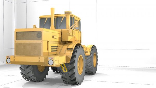 Трактор т 150 и Кировец