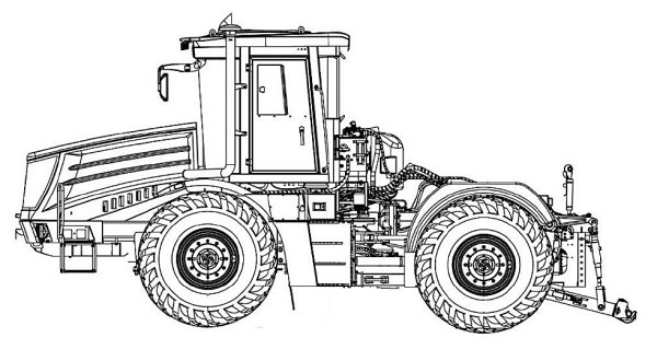 К700 Кировец трактор