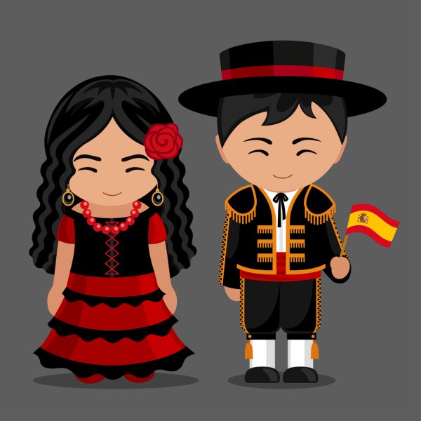 Народный испанский костюм махо