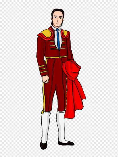 Костюм испанки рисунок