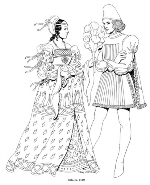 Испанский национальный костюм описание