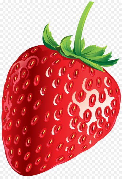 Клубника мультяшная