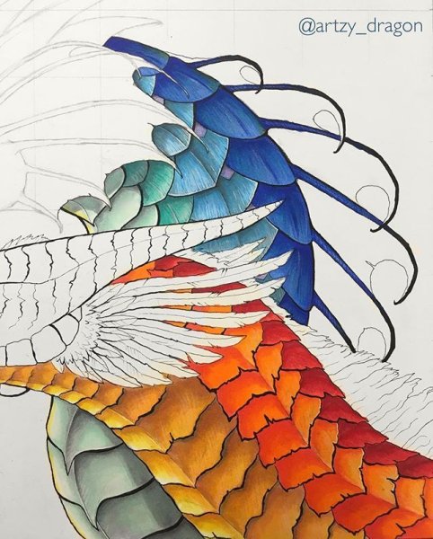 Чешуйчатый дракон