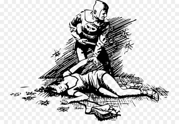 Очертание трупа