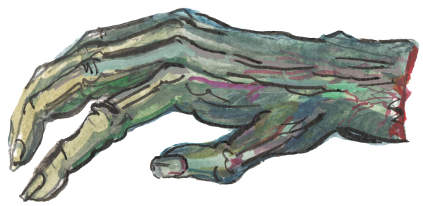 Гроб рисунок