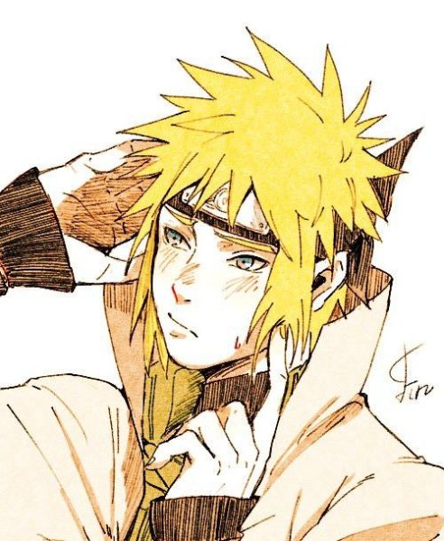Манга Наруто Минато Намикадзе