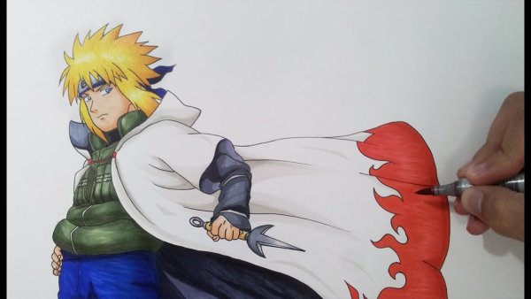 Минато Намикадзе рисовать