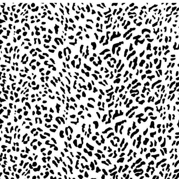 Леопардовый трафарет