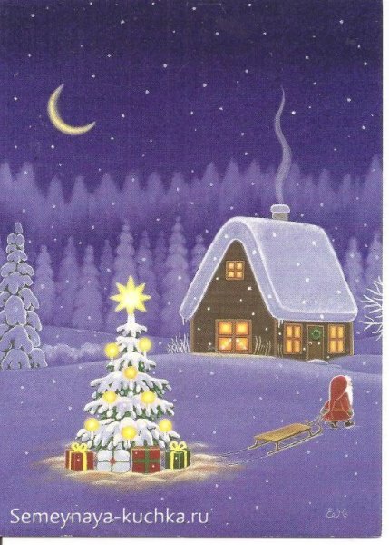 Рождественские иллюстрации Eva Melhuish