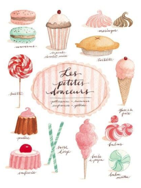 Винтажный зефир рисунок