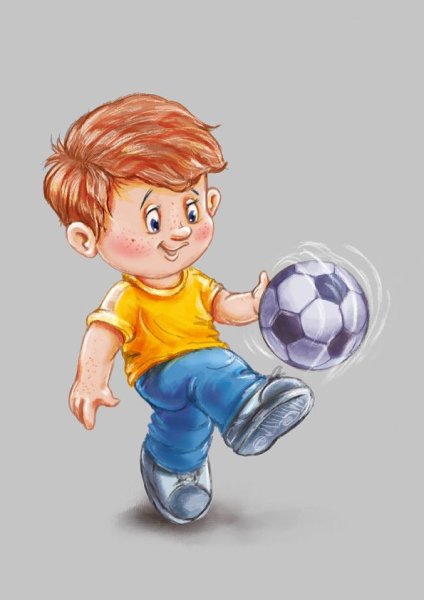 Мультяшные футболисты