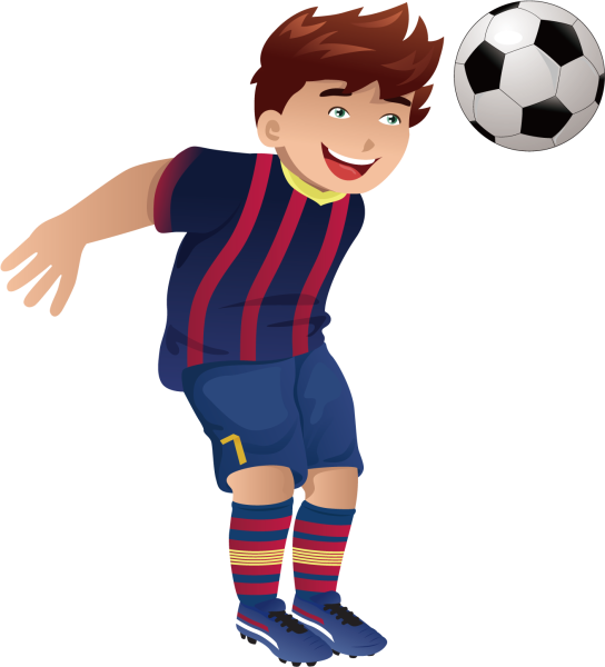 Мультяшные футболисты