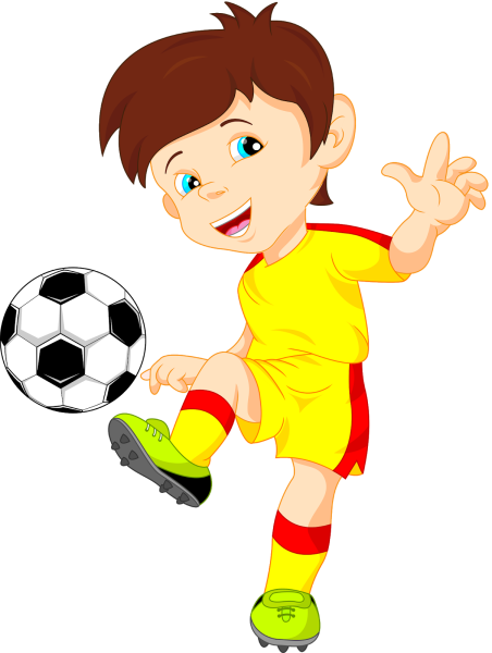 Футболист мультяшка