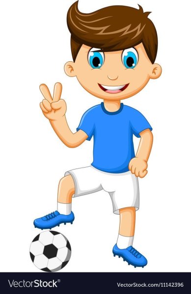 Футболист иллюстрация