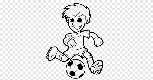 Футболисты мульт на белом фоне