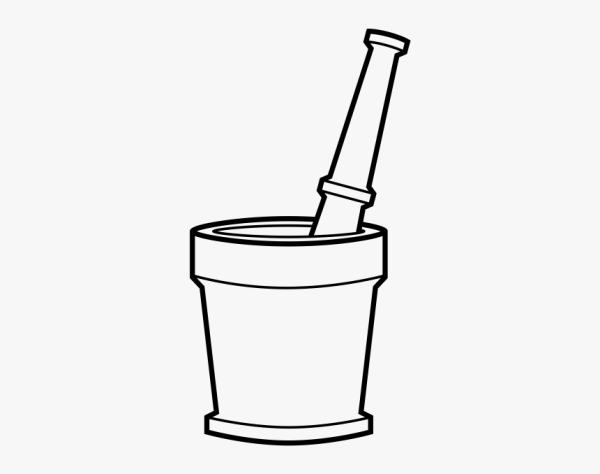 Ступка раскраска