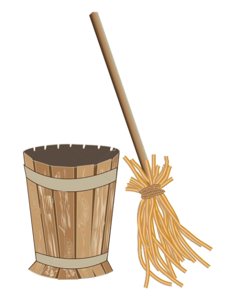 Ступа и метла бабы яги