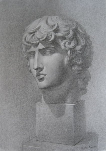 Скульптура карандашом