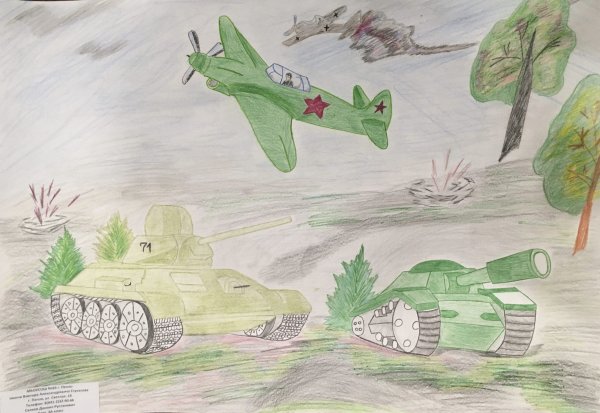 Поле боя рисунок