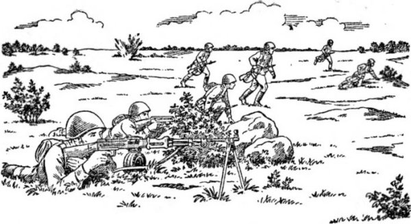 Боевые действия рисунок