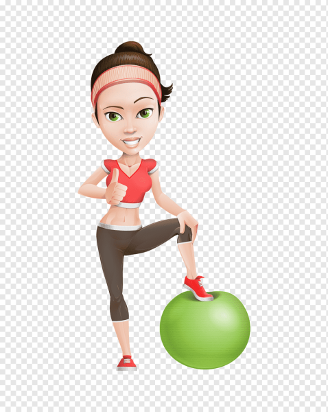 Фитнес иллюстрации