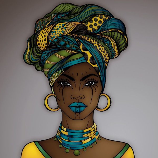 Африканка арт