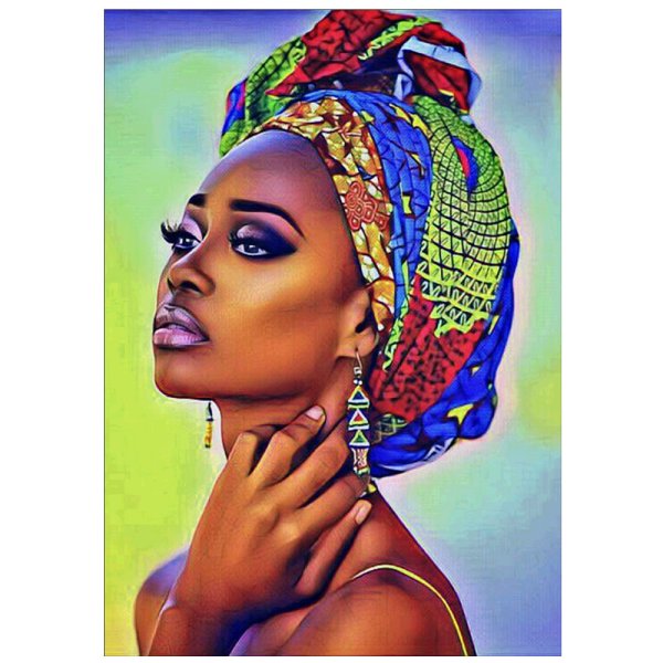 Африкан леди картины