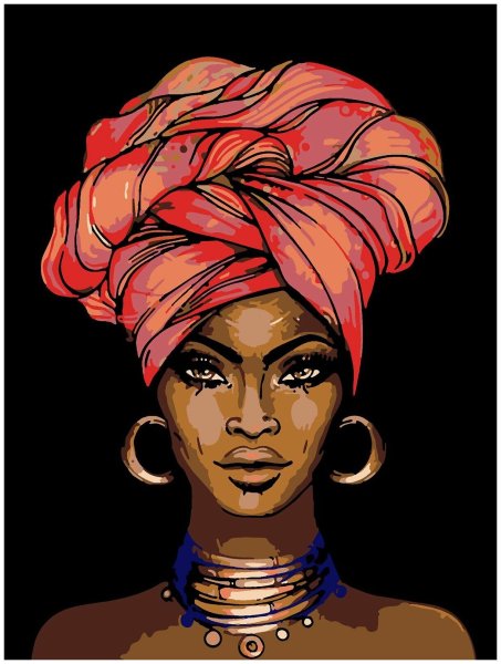Африканка арт