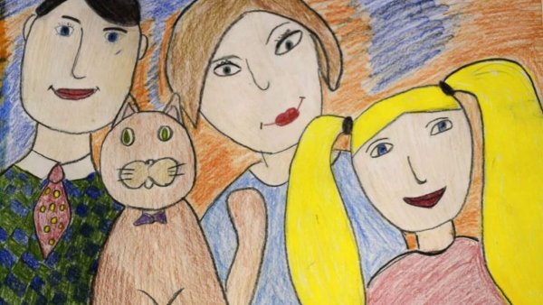 Семейный портрет в стиле царской семьи