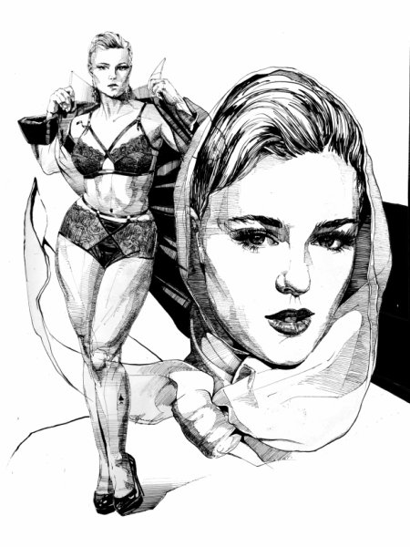 Феминизация картинки