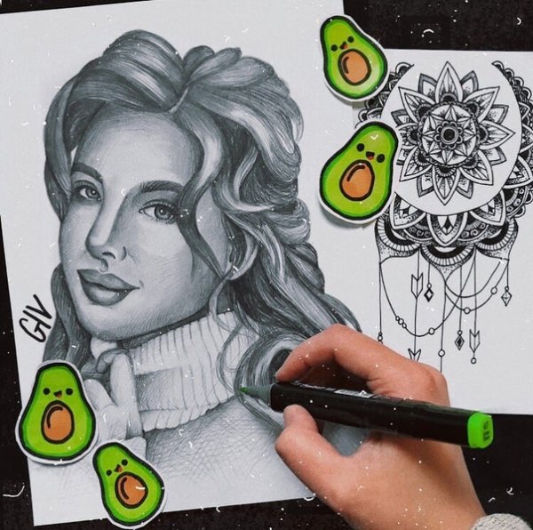 Мия Бойко для срисовки