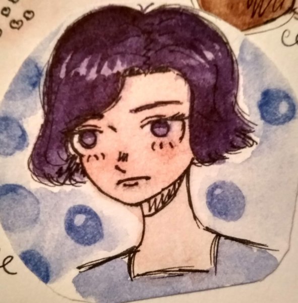 Аня Покров рисунок карандашом