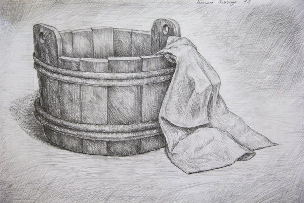 Ушат рисунок