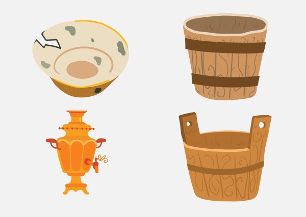 Федорино горе посуда