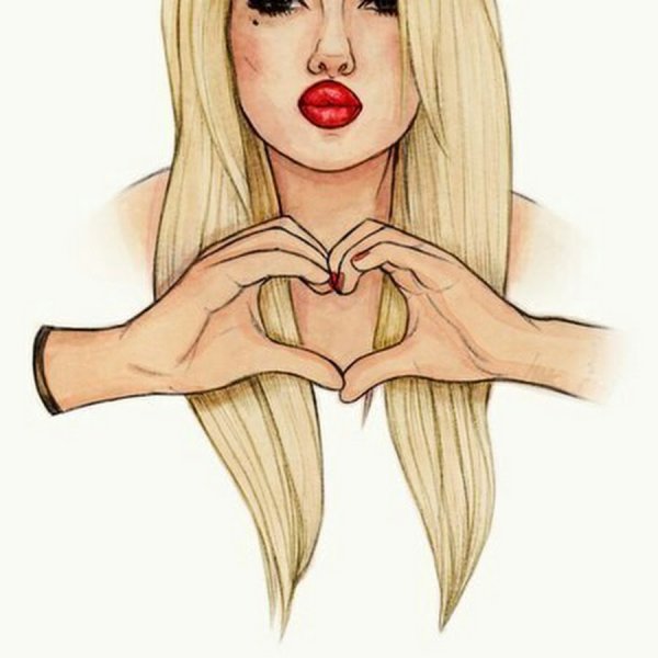 Легкие рисунки Ани Покров