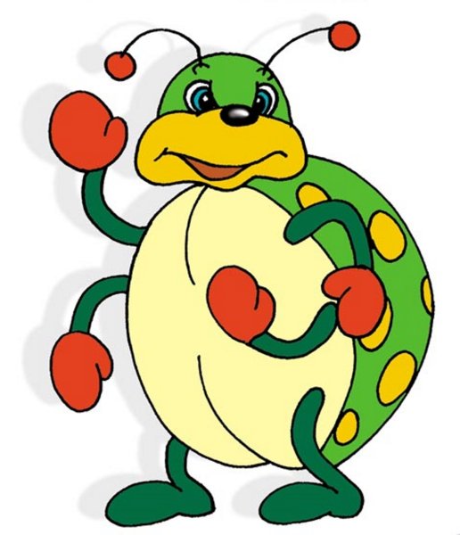 Жук мультяшный