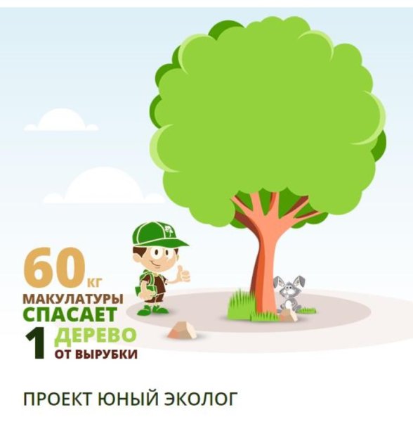 Макулатуру Спаси дерево