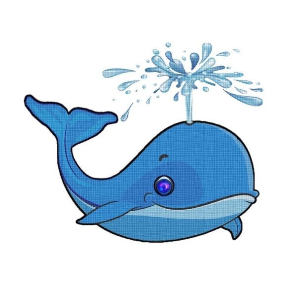 Кит мультяшный