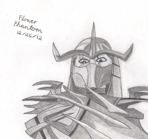 TMNT 2012 шредер МУТАНТ