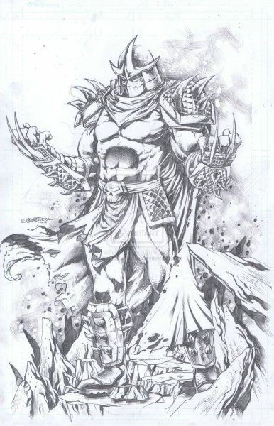 Шреддер Черепашки комикс