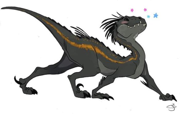 Индораптор и белый Индораптор