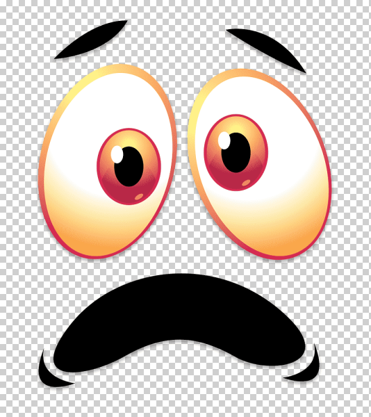 Мультяшные глаза и рот